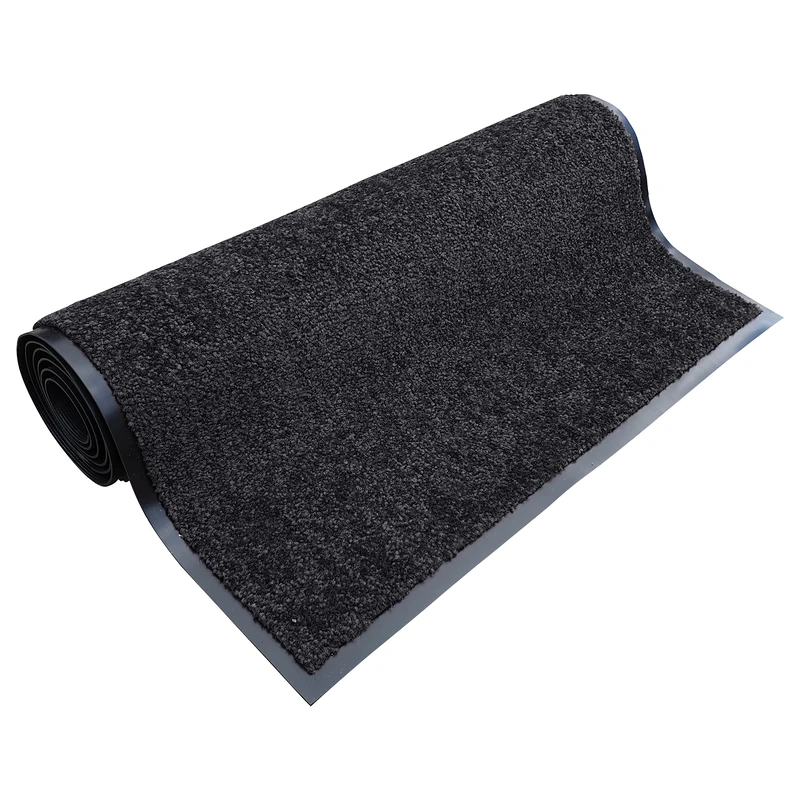 Hanse Home Doormat (S-XXL) 60 x 90 cm - 12 Colours - Outdoor Dirt Trapper Mat Door Mat Washable & Weatherproof Non-Slip for Entrance Area & Outdoor Use - Black - Image 1