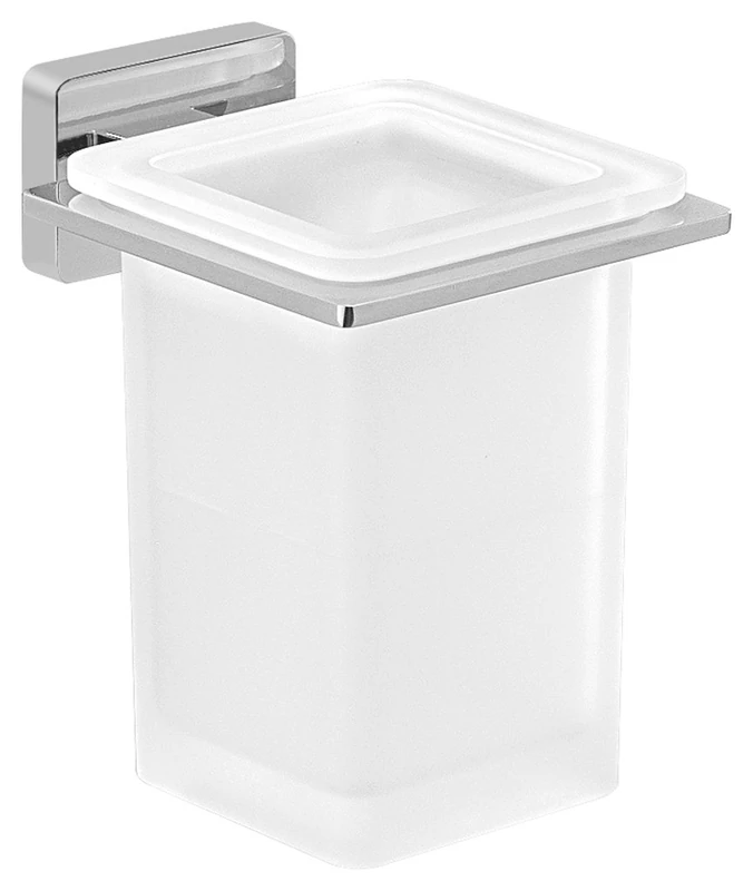 Gedy 44101300200 Wall Brush Holder, Chrome