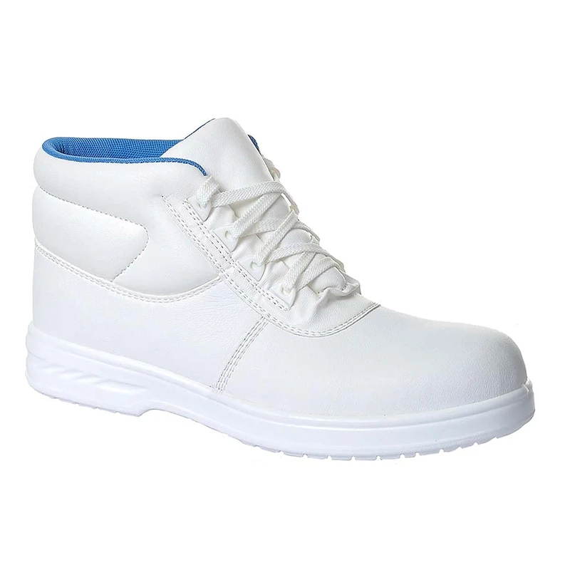 Portwest Steelite Albus Laced Boot S2, Size: 47, Colour: White, FW88WHR47