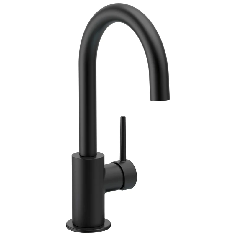 DELTA Faucet 1959LF-BL Bar, Matte Black, 11.50 x 3.44 x 5.94 inches