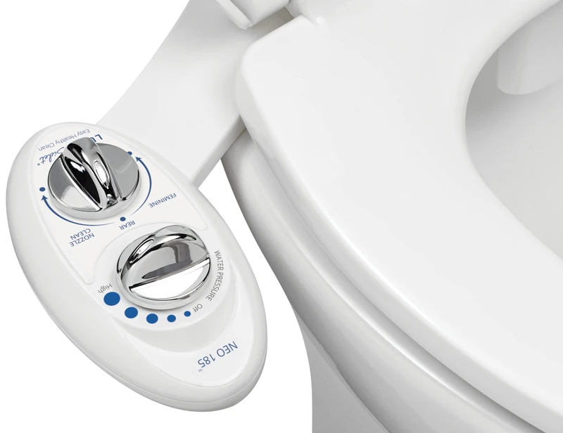 LUXE Bidet Neo 185 Elite Series - Dual Nozzle Bidet Attachment - Image 1
