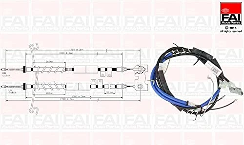 FBC0068 FAI BRAKE CABLE OE QUALITY