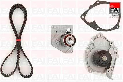 TBK439-6386 FAI TIMING BELT SUPER KIT WITH WATER PUMP OE QUALITY