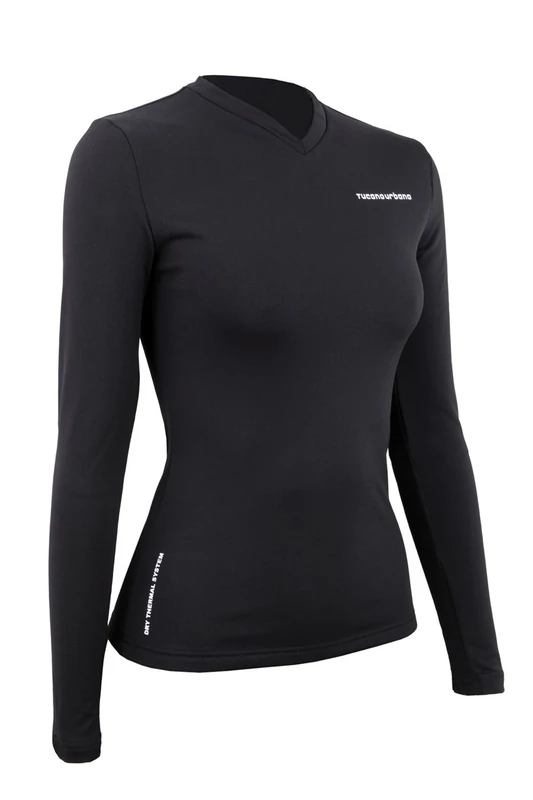 Tucano Urbano 672N6 NORTH POLE LADY's Long-Sleeved thermal vest Size XL Black - Image 1