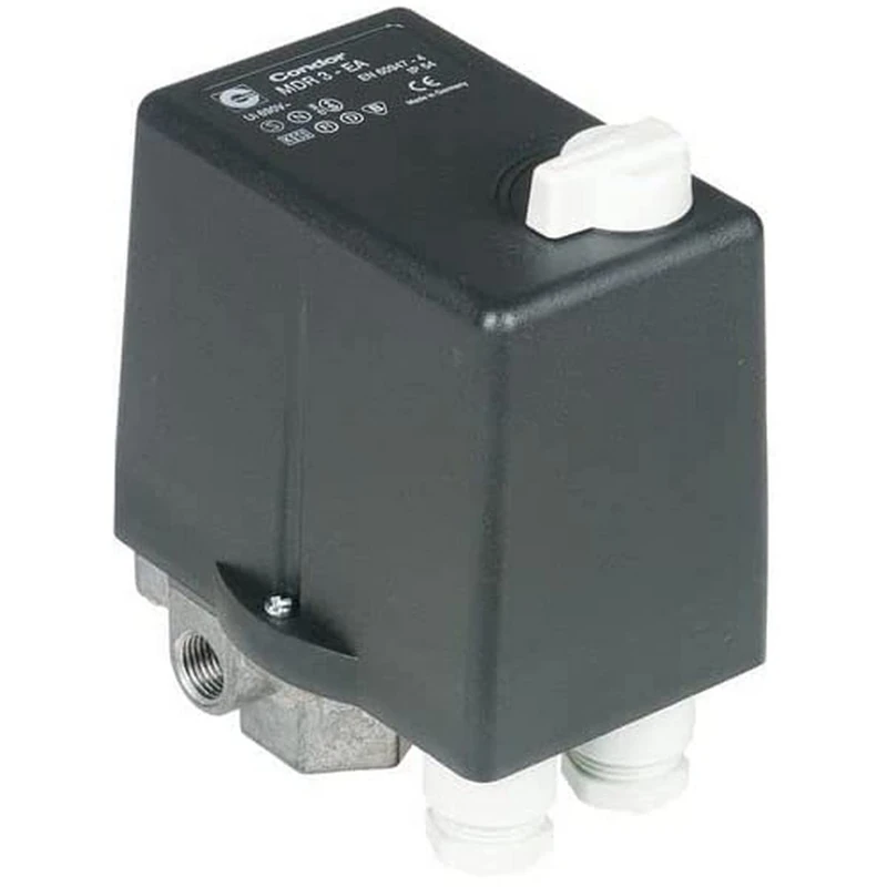 Stürmer Aircraft 2506304 Push Switch MDR 3 On/Off Switch 3-Pole 6.3-10 A 11 Bar Horizontal Connections 1/4 Inch