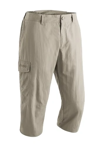 Maier Sports Men's Trousers 3/4–Jens Grey Feather Gray Size:38