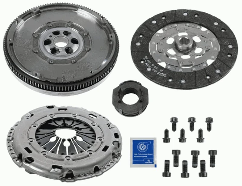 SACHS 2290 601 059 Clutch Kit for Volkswagen Transporter MK V Van (7HA, 7HH, 7EA, 7EH) 2003 - and Other Vehicles