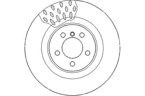 NBD1741 National BRAKE DISC (SINGLE) OE QUALITY