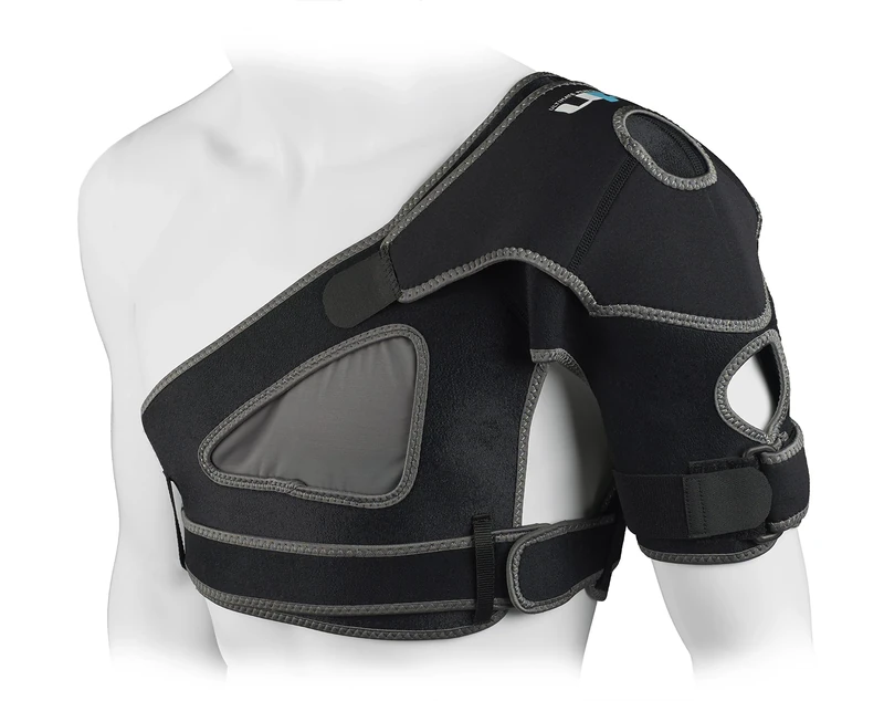 Ultimate Performance ULT. PERF.ADVANCED SHOULDER SUPPORT+ ADJ TENSION (5743) LARGE,Black,Large/35 - 38 cm