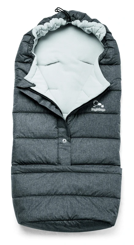 Peg Perego Vario Universal Footmuff - Grey Y5ULVFSGRA - Image 1