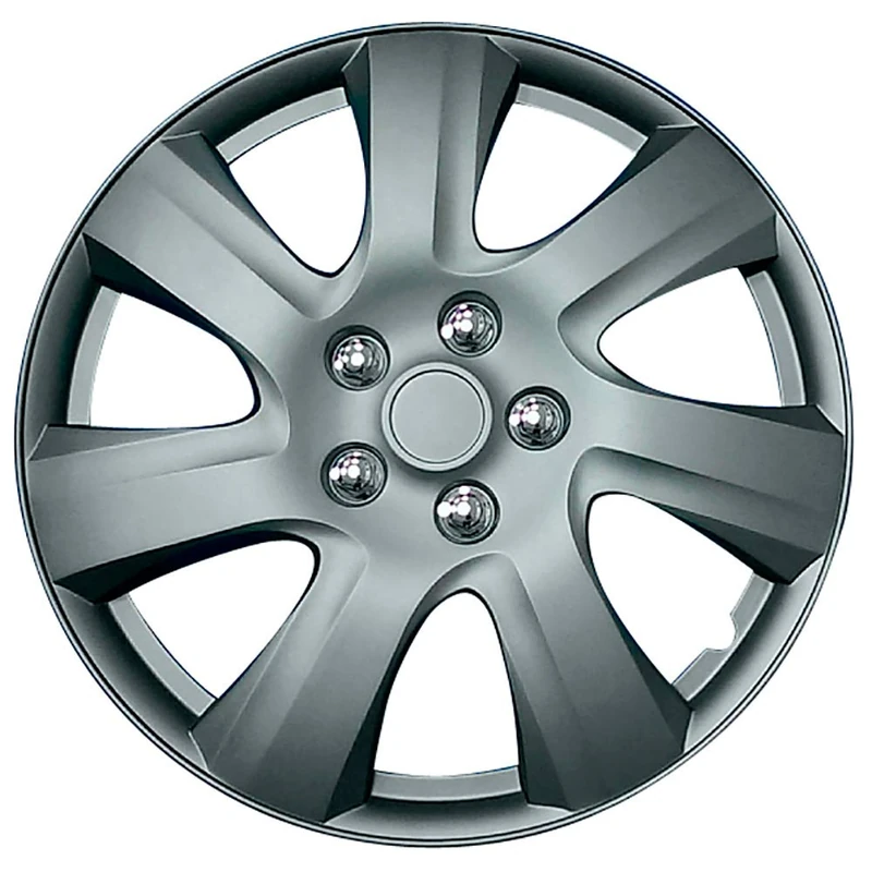 AutoStyle Set wheel covers Carolina 17-inch matt-gunmetal