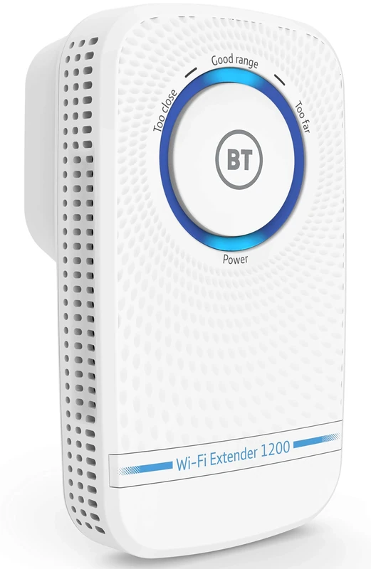 BT 80462 Wi-Fi Extender 1200 with 11ac 1200 Dual-Band Wi-Fi, White