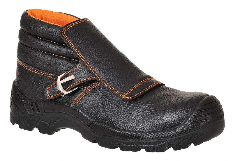 Portwest Compositelite Welders Boot S3 HRO, Size: 48, Colour: Black, FW07BKR48