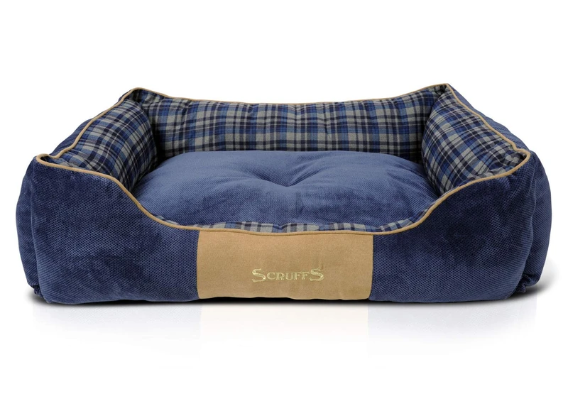 Scruffs Highland Box Bed (L) Blue