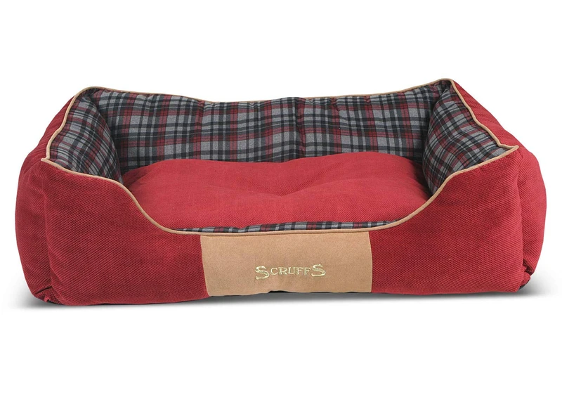 Scruffs Highland Box Bed (L) Red