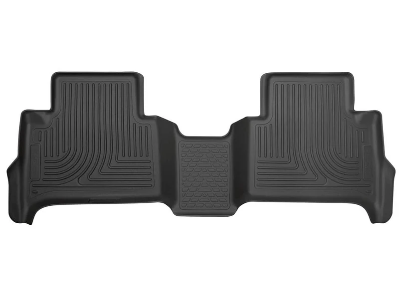 Husky Liners - Weatherbeater | Fits 2015-2022 Chevrolet Colorado/GMC Canyon, Crew Cab - 2nd Row Liner - Black | 19111
