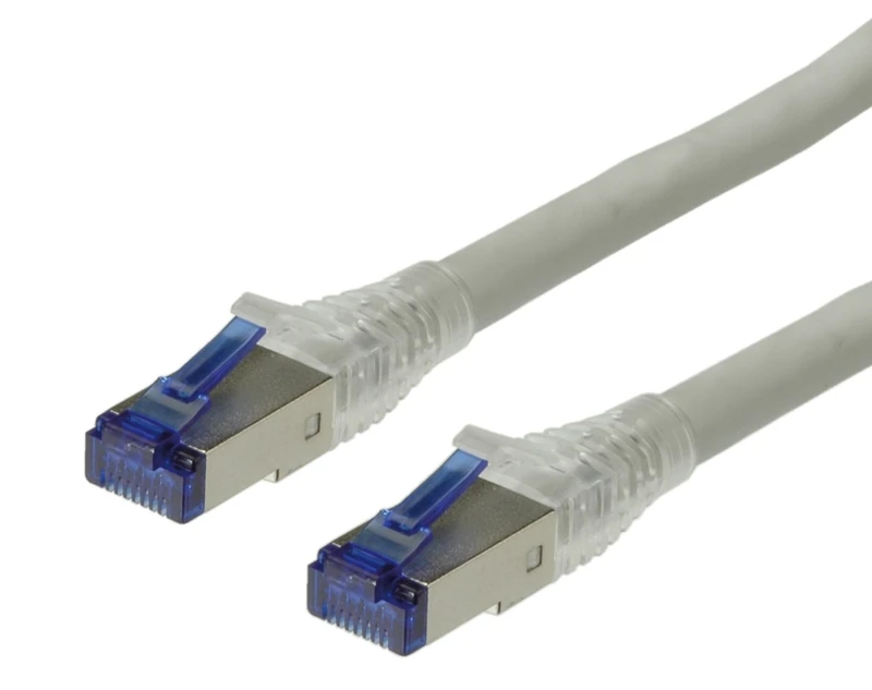 ROLINE | S/FTP Patch Cord Cat.6A | Solid | LSOH | Grey | 50 m