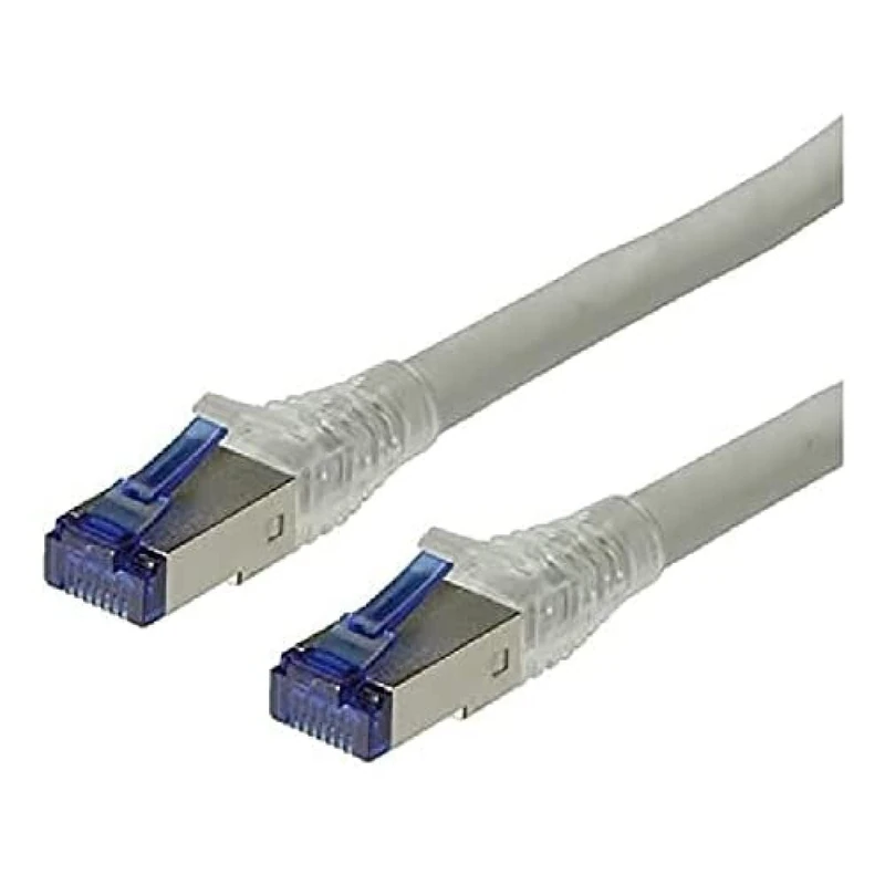 ROLINE | S/FTP Patch Cord Cat.6A | Solid | LSOH | Grey | 90 m