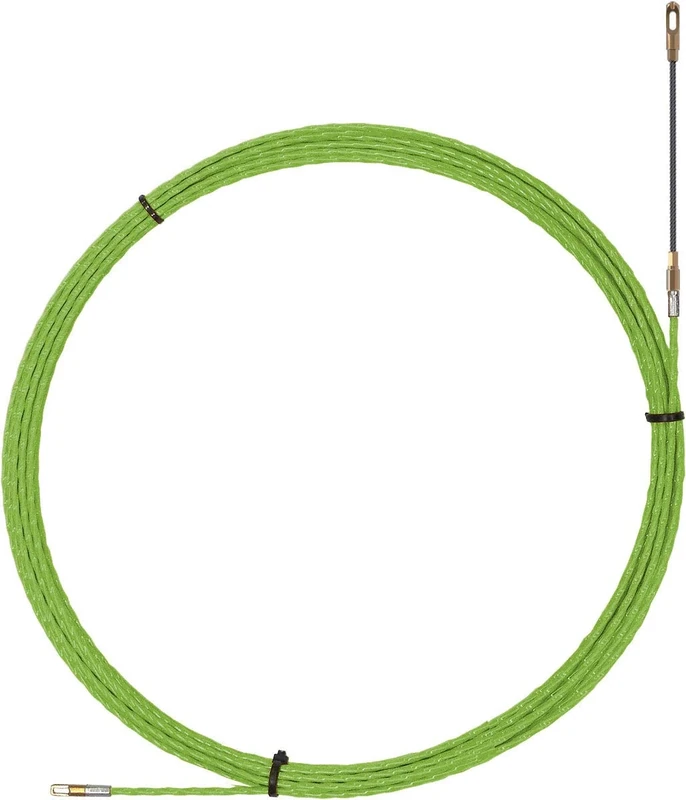 Arnocanali Snake AM6.030 Spiral Probe Polyester, 30 m Ø 6 mm, Green
