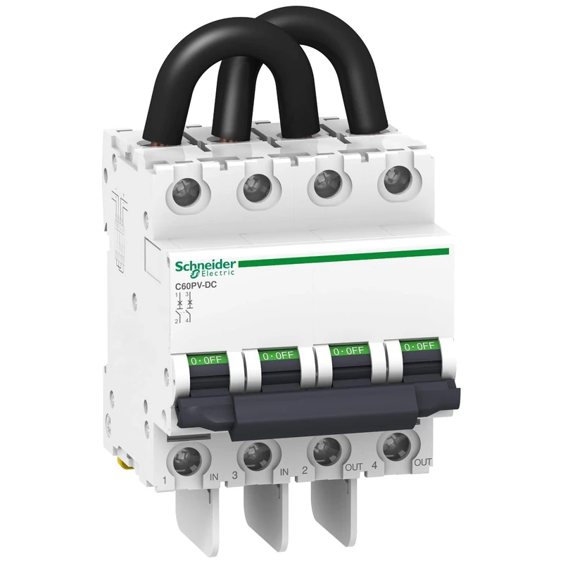 Schneider Electric PBT – Said 21 29 – Switch Automatic Special C60PV DC 800 VCC 2 Pole 20 A