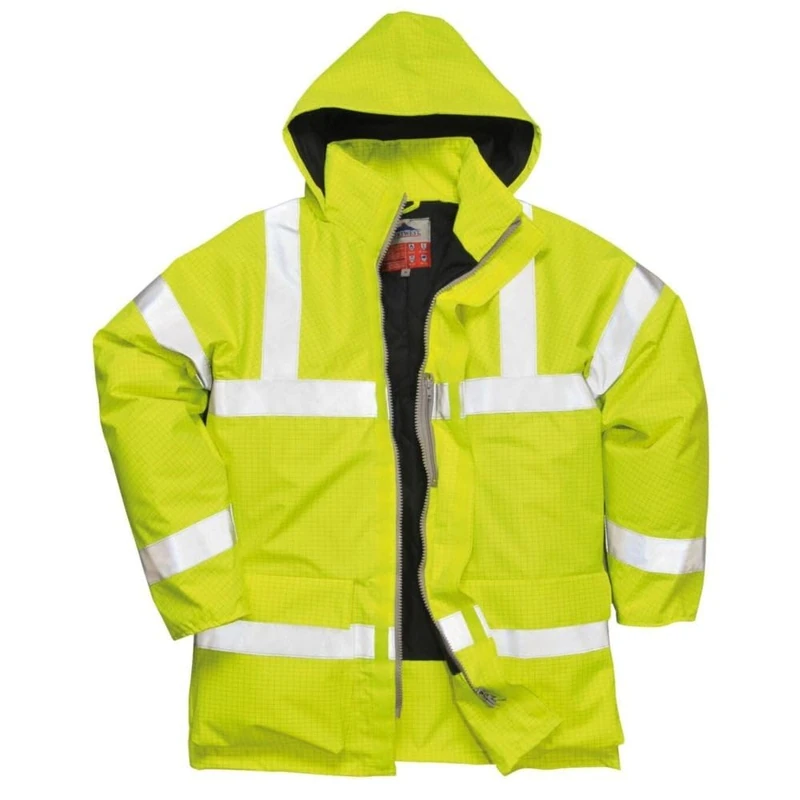 Portwest S778 Bizflame Rain Hi-Vis FR Winter Jacket Long Sleeve Fully Lined