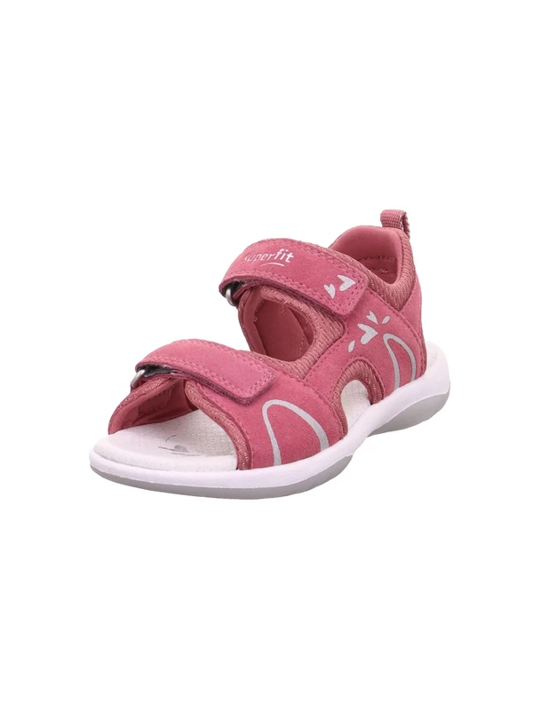 Superfit Boy's Girl's Sunny Sandalen, Pink 5510, 7.5 UK Child