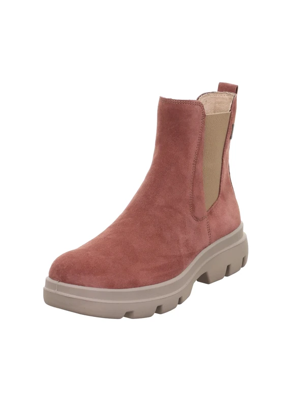 Legero Women's ANGELINA leicht gefütterte Gore-Tex Stiefelette, FAWN (ROT) 5680 - Image 1