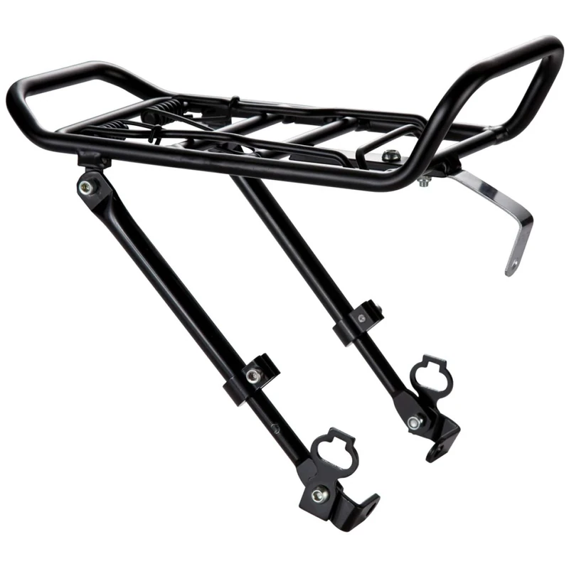 Bicycle Aluminium Front Luggage Grid Rack Black Adjustable 24 to 28