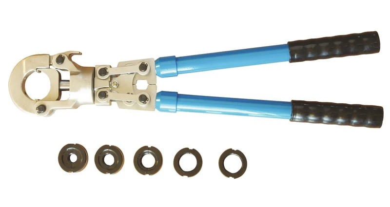 Complete Case with Hand Crimping Pliers for Hydraulic Fittings and Diameter Multilayer RIP 12 to 26 mm and H Profile