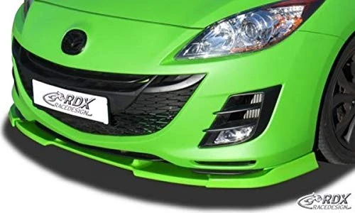 RDX Racedesign Front spoiler Vario-X compatible with Mazda 3 (BL) 2009-2011 (PU)
