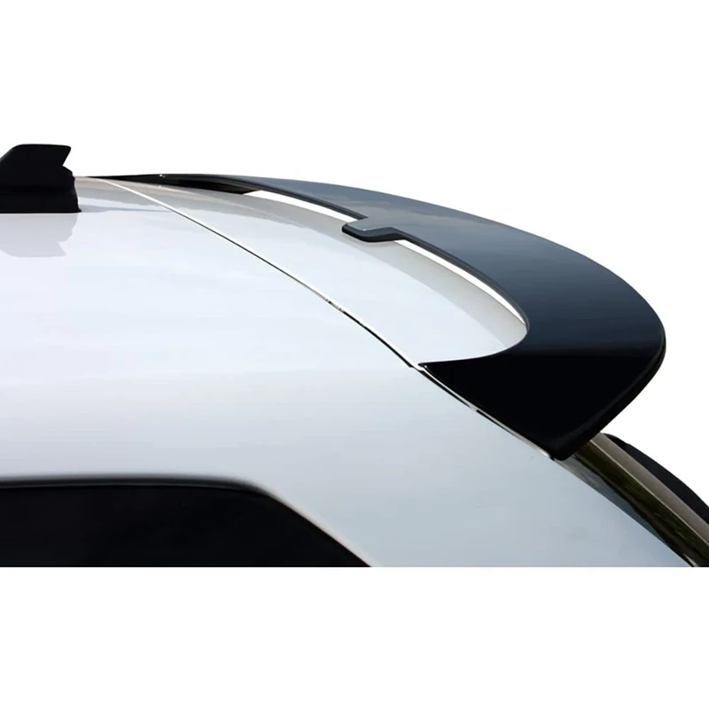 RDX Racedesign Roof spoiler compatible with Volkswagen Polo 6R/6C 2009-2017 'WRC-Look' (PUR-IHS), black|grey