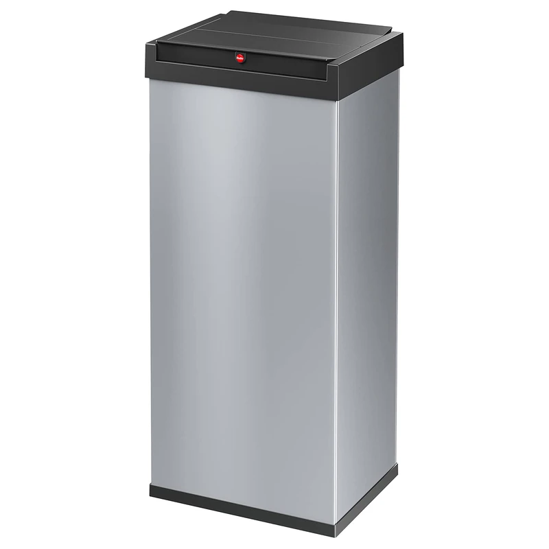 Hailo 0860-221 Big-Box 52 Swing Bin Silver - Image 1