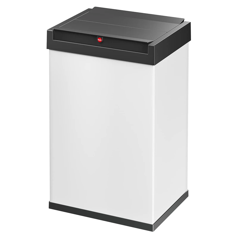 Hailo 0840-131 e Bin Hailo Big-Box 40 Swing S, White - Image 1