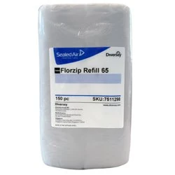 Sure Diversey TASKI Florzip Refill 65 Disposable Cloths 1 Roll of 150 White Oil-Impregnated (65 x 25 cm)