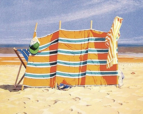 Jonathan Sanders "Heatwave Canvas Print, Multi-Colour, 40 x 50 cm