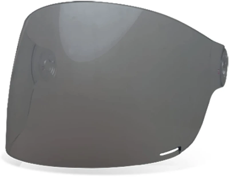 Bell Bullitt Helmet Flat Shield/Visor (Brown Tabs) Dark Smoke - Image 1