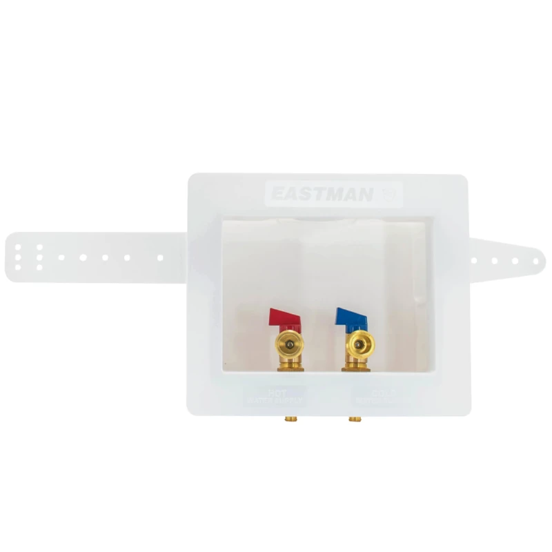 Eastman 60245 1/2-in PEX Dual Outlet Washing Machine Outlet Box