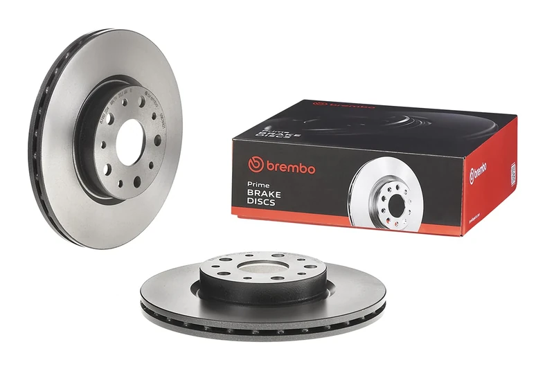 Brembo 09.6769.21 Rear UV Coated Brake Disc - Set of 2