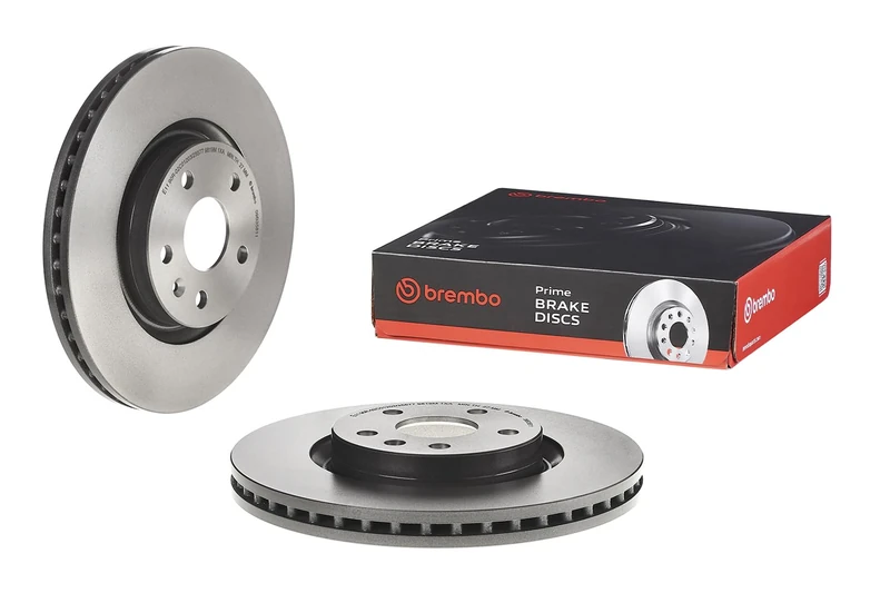 Brembo 09.B358.11 Front UV Coated Brake Disc - Single Piece