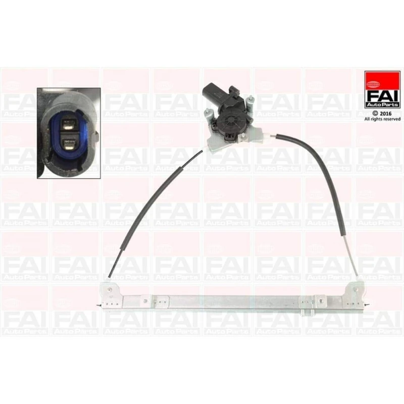 WR187 M FAI Window Reg With Motor (FL) OE QUALITY