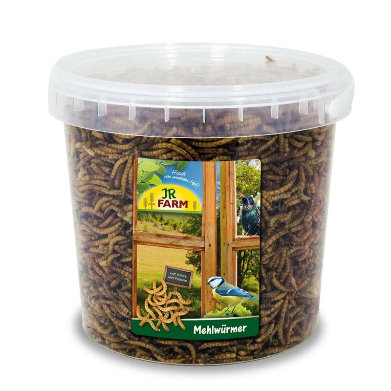 JR Farm Wild Bird Mealworms - 400g Protein Tub Pack