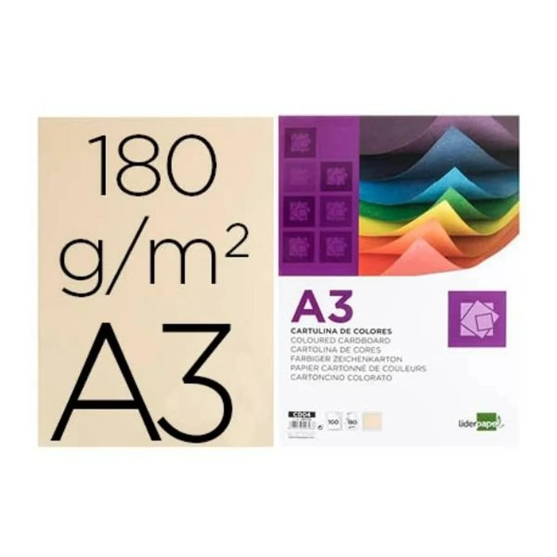 liderpapel CD04 – Pack of 100 Card - Image 1
