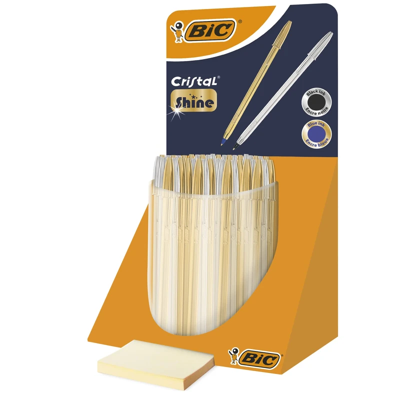 Bic Cristal Medium Display Shine Bic – 9213381- Delivery in about 10 GG Working - Image 1