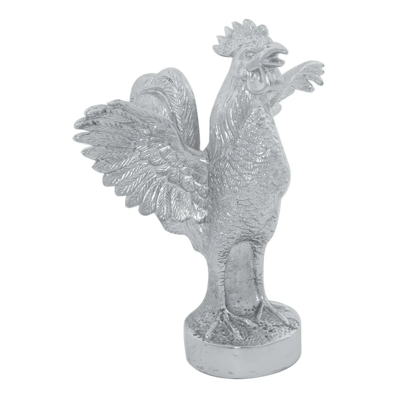 GG Grand General 48340 Chrome Rooster Hood Ornament