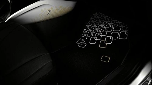 Audi 8X1 061 270 D Lifestyle Kit Decorative Textile Floor Mats Front and Rear, Gold