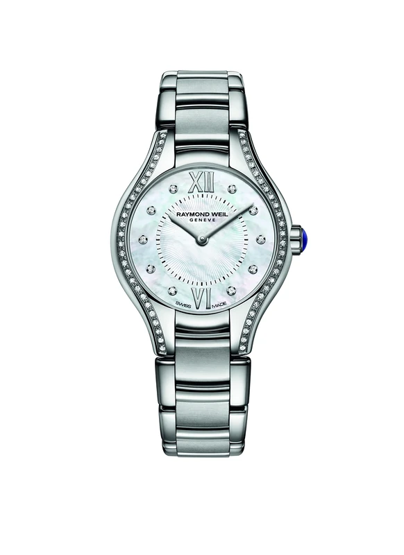 Raymond Weil Women's Analogue Swiss Quartz Watch with Stainless Steel Strap 5124-STS-00985