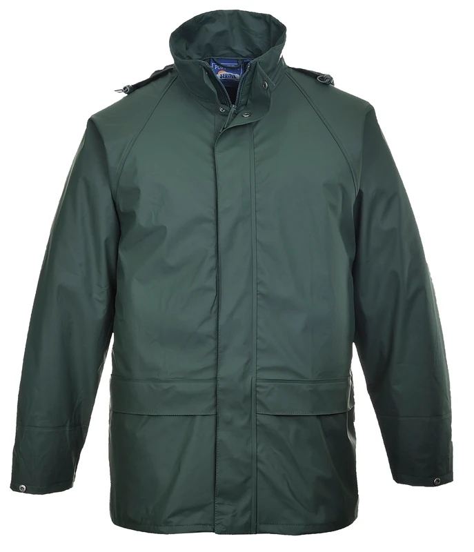Portwest Sealtex Classic Jacket, Size: L, Colour: Olive Green, S450OGRL