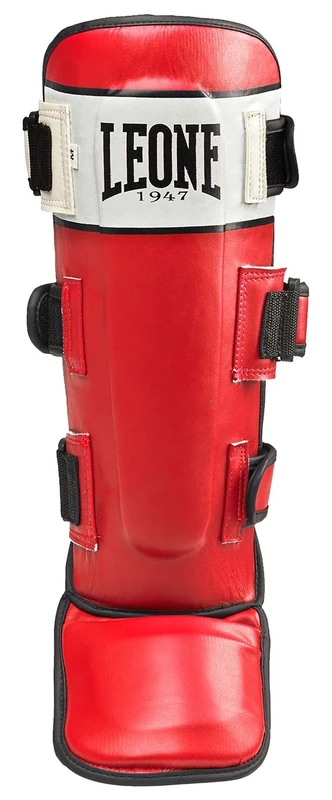 LEONE 1947, Shin Guard Shock, Red, S, PT111