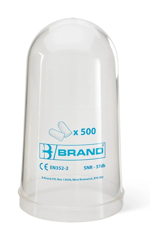 B-BRAND EAR PLUG REFILL BOTTLE 500 YELLOW