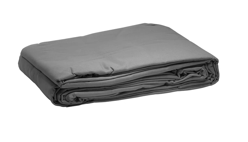 Bresser f001109 Cotton Background Cloth for studio Photography 3 x 4 m Grey